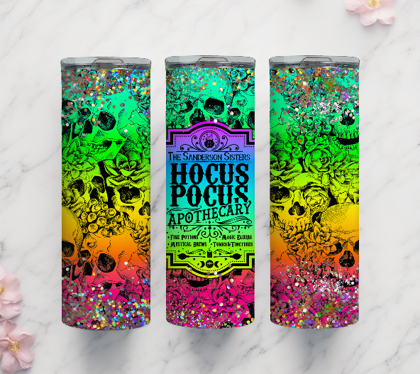 Hocus Pocus But First Field Tumbler, Colorful Tumbler, Color - Inspire  Uplift