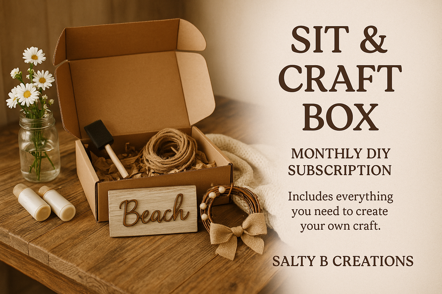 Crafting Fun Collection – DIY Craft Kits & Laser Engraved Blanks