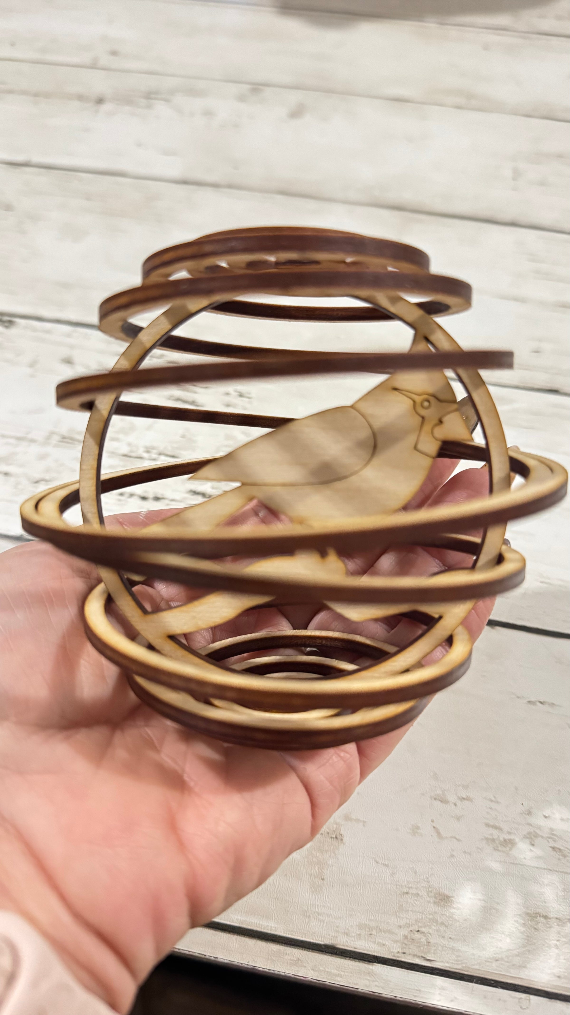 5-pack of 3D Ornament blanks