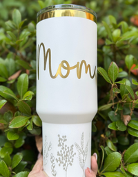 Mother’s Day Poem 40 oz laser engraved tumbler.