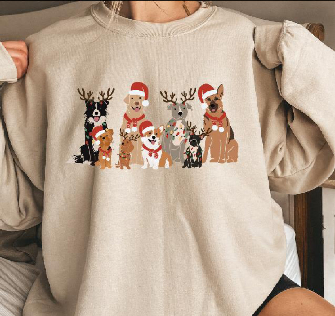 Holiday Pups Sweatshirt