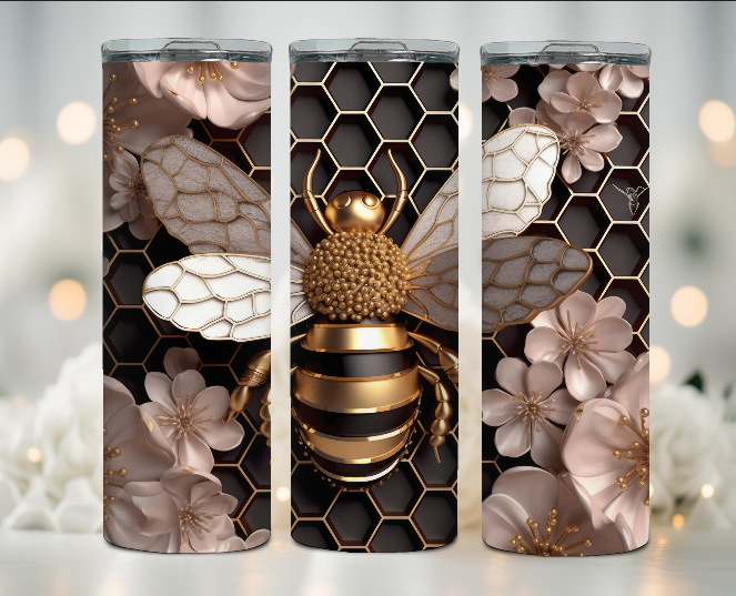 3D Bee - Black