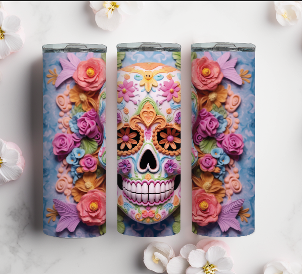 3D Sugar Skull