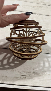 5-pack of 3D Ornament blanks