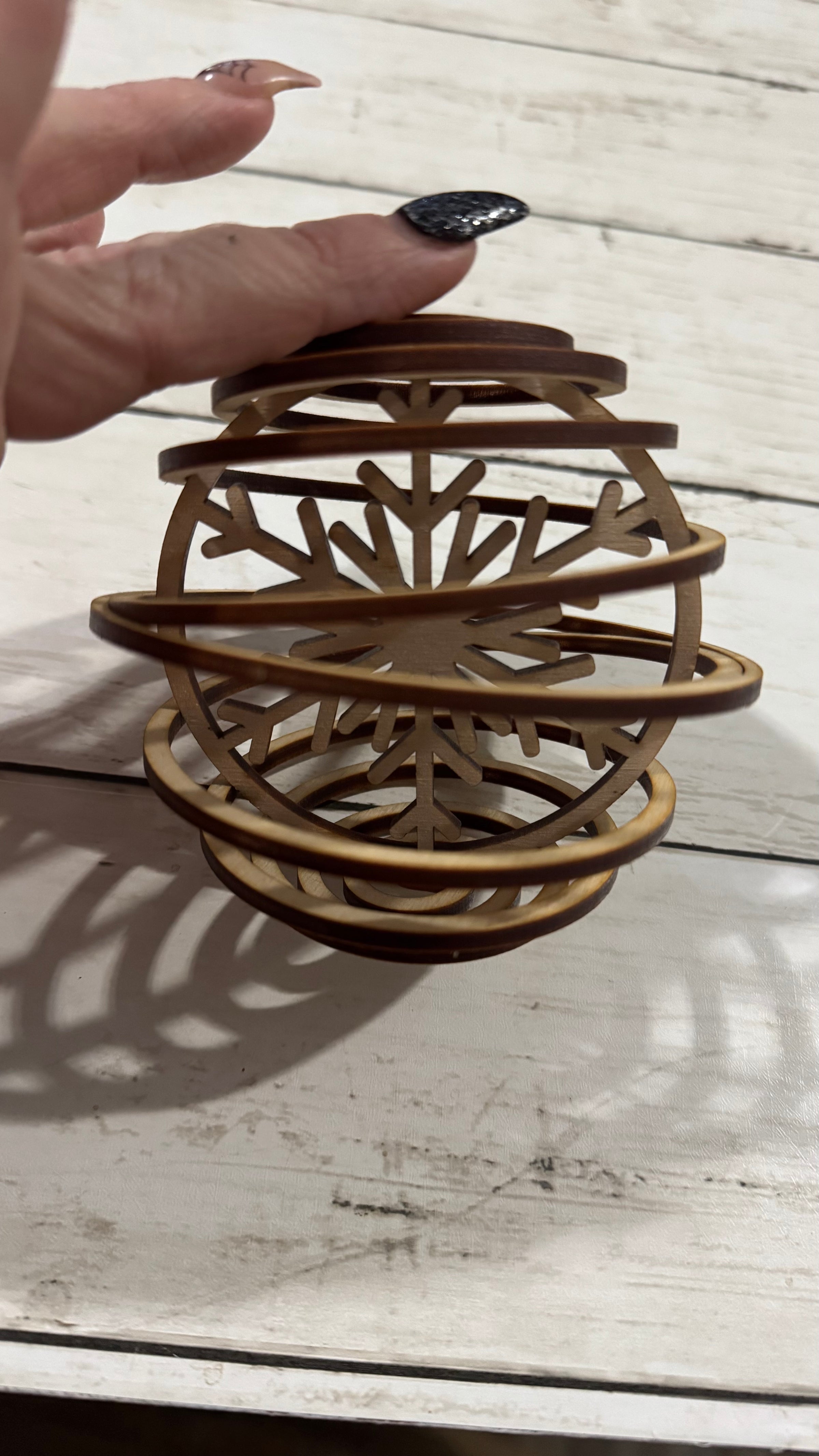 5-pack of 3D Ornament blanks