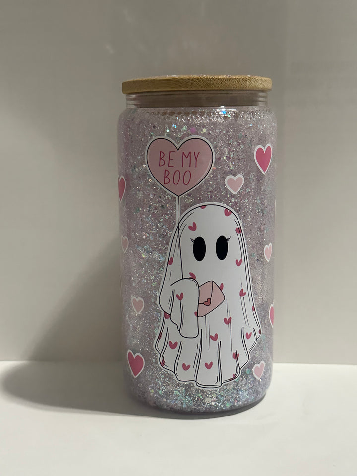 Be My Boo 16 oz Glitter Globe