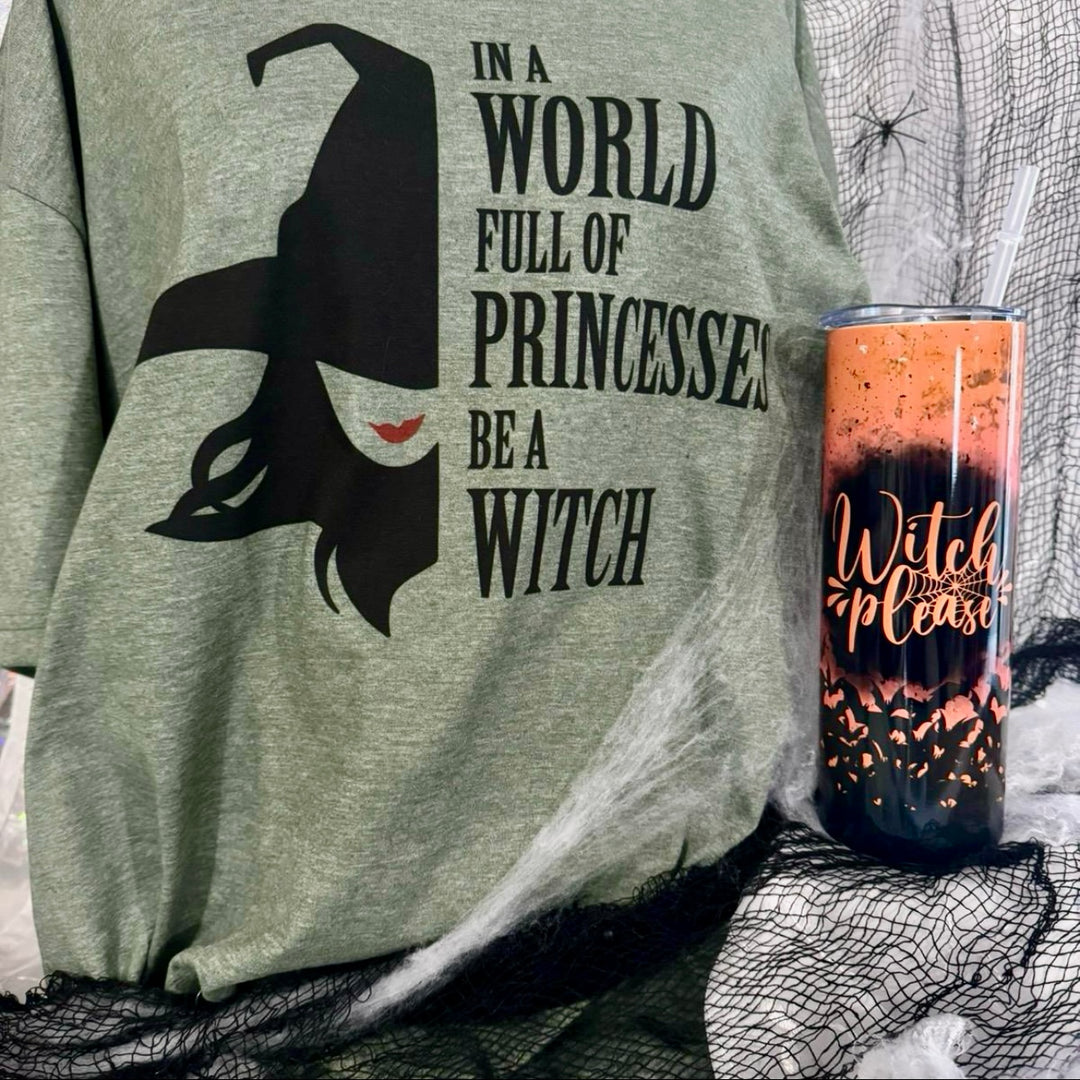 Be a Witch T-shirt/Tumbler Bundle