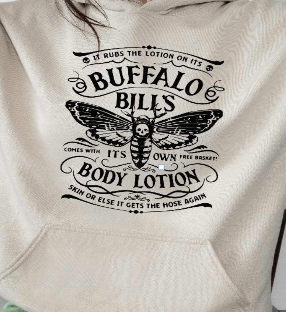 Buffalo Bill Body Lotion Hoodie