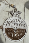 Santa Meter Ornament – Naughty or Nice Reversible Christmas Decoration