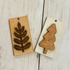 Rustic Farmhouse Christmas Tree Ornaments – Variety Pack | Laser Cut Holiday Decorations | Hand Painted