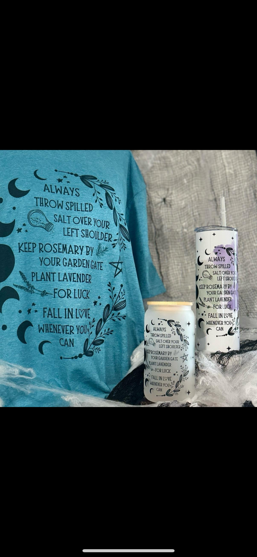 Practical Magic T-shirt/Tumbler Bundle