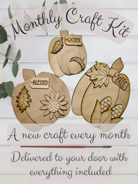 DIY Craft Kit | Monthly Subscription Box – Themed Projects With All Supplies Included
