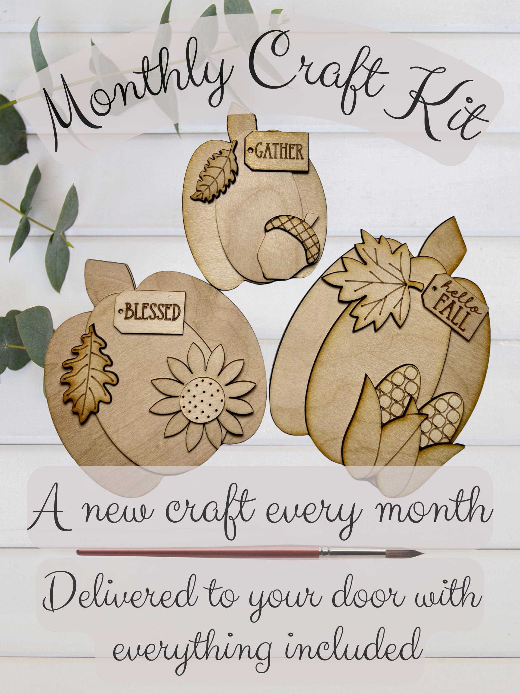 DIY Craft Kit | Monthly Subscription Box – Themed Projects With All Supplies Included