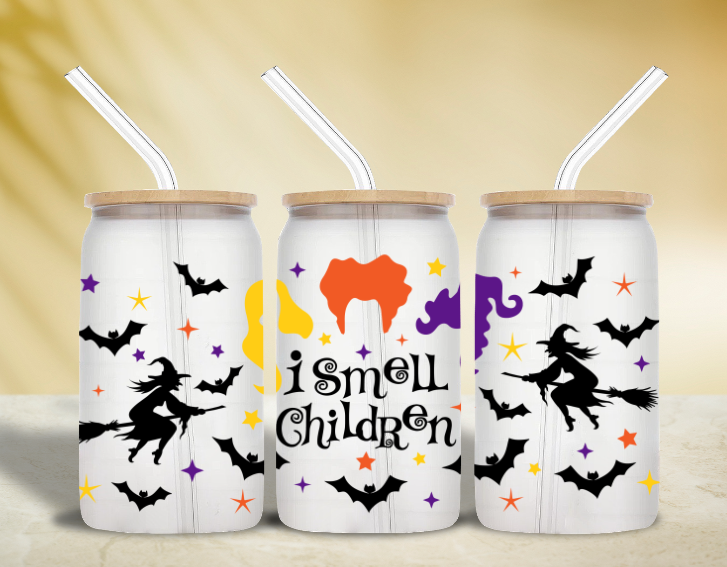 I Smell Children - 16 oz Frosted Glass