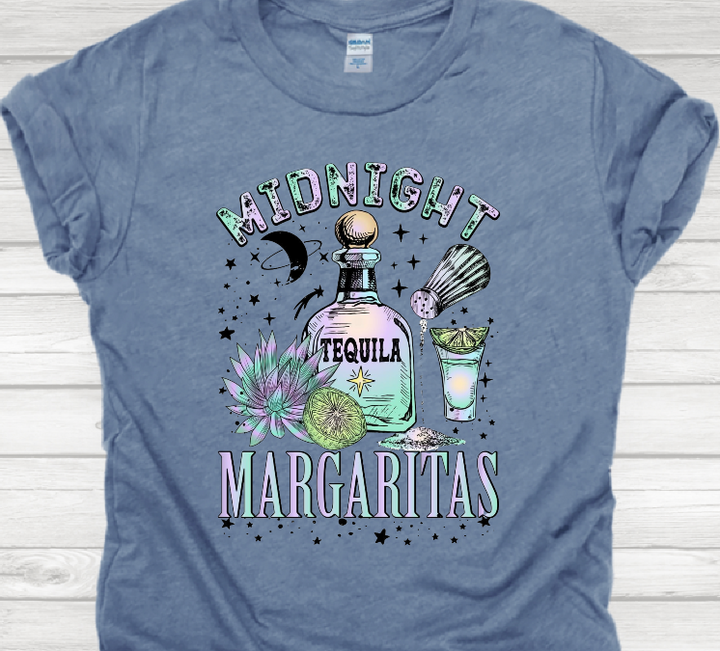 Midnight Margarita Solid Color Tee