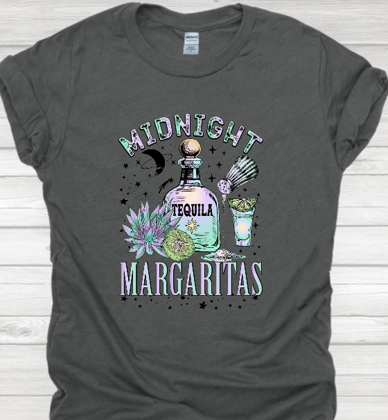 Midnight Margarita Solid Color Tee