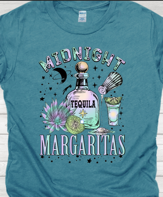 Midnight Margarita Solid Color Tee