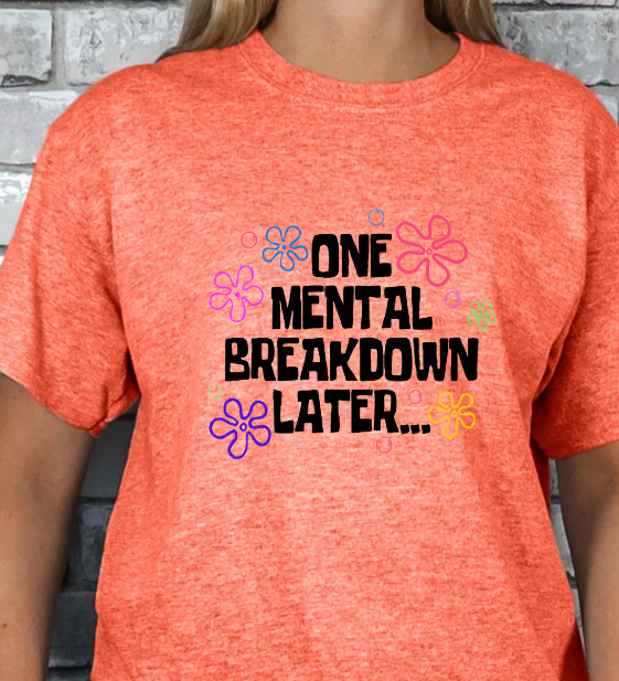 One Mental Breakdown Later... T-shirt