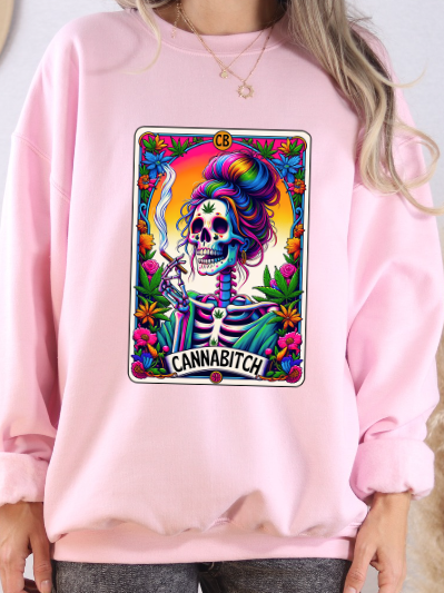 Cannabitch Tarot Sweatshirt