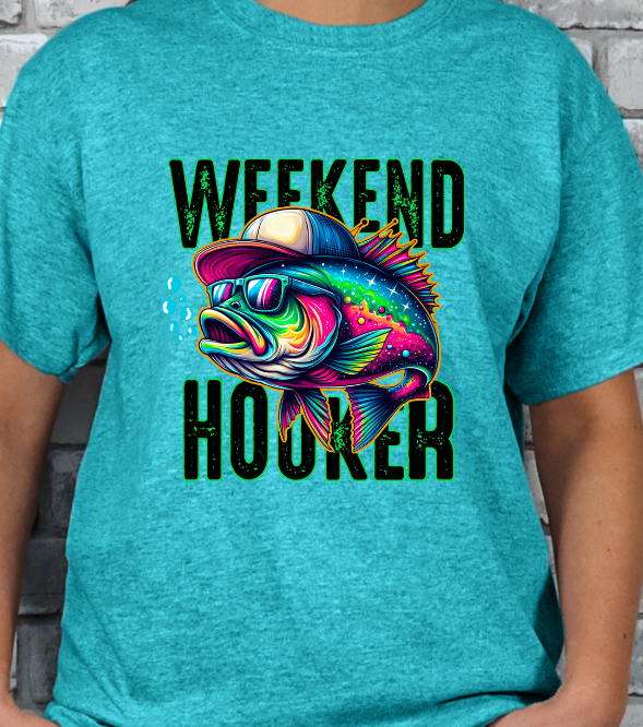 Weekend Hooker Fishing T-shirt