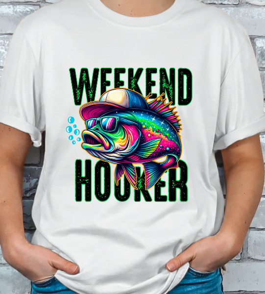 Weekend Hooker Fishing T-shirt