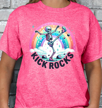 Kick Rocks Graphic Softstyle T-shirt