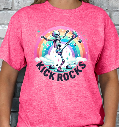 Kick Rocks Graphic Softstyle T-shirt