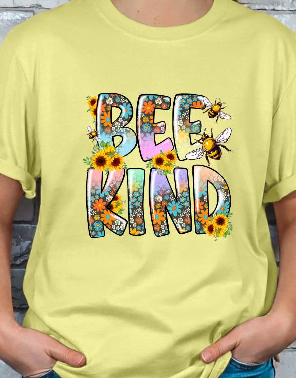 Bee Kind Be Kind Graphic T-shirt