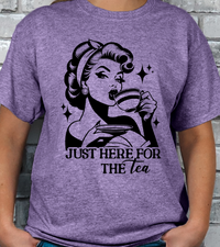Just Here for the Tea T-shirt