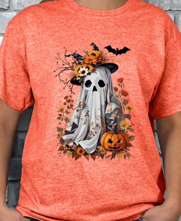 Boho Autumn Fall Ghost T-shirt