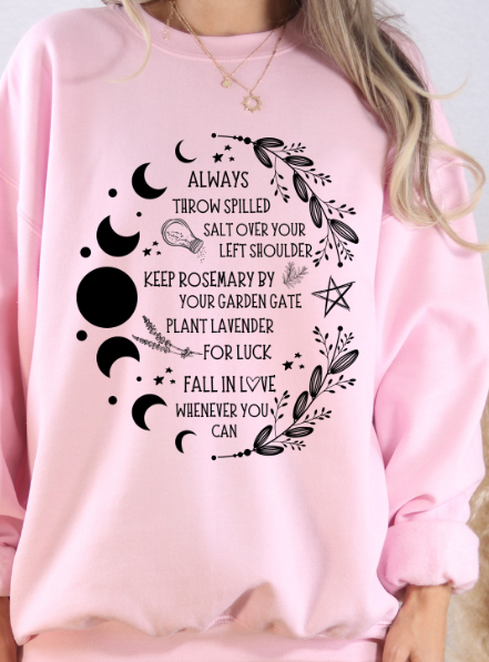 Practical Magic Sweatshirt/Tumbler BUNDLE