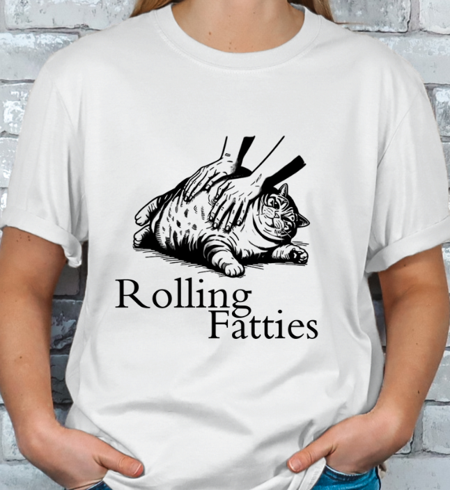 Rolling Fatties Fat Cat T-shirt