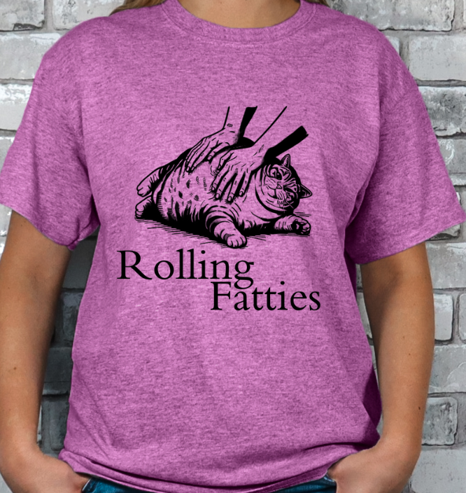 Rolling Fatties Fat Cat T-shirt