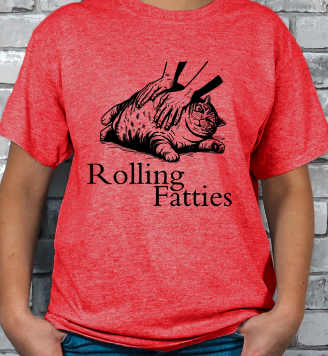 Rolling Fatties Fat Cat T-shirt