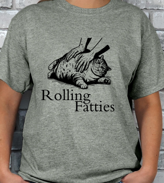 Rolling Fatties Fat Cat T-shirt