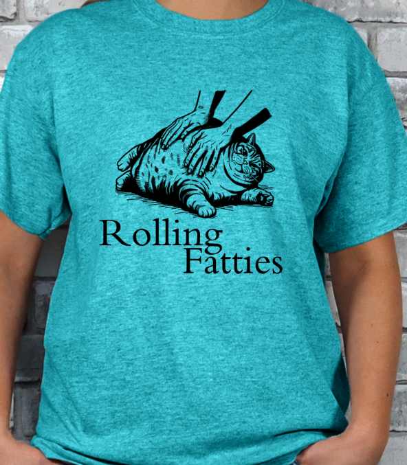 Rolling Fatties Fat Cat T-shirt