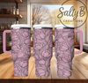 Tip-toe through the Tulips Laser engraved Tumbler