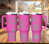 Sketched Sunflower Laser Engraved Tumbler