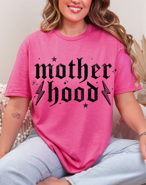 Mother Hood Distressed Lightening Bolt T-shirt
