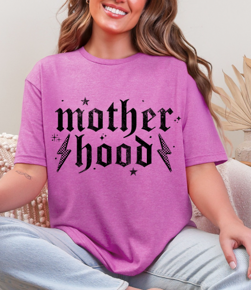 Mother Hood Distressed Lightening Bolt T-shirt