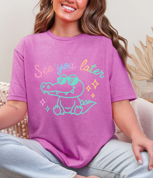 See you later alligator T-shirt