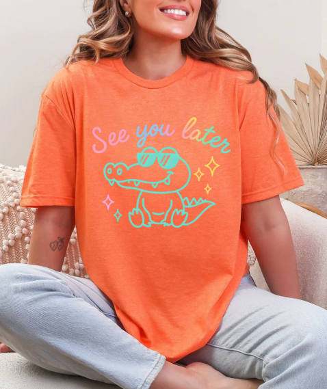 See you later alligator T-shirt