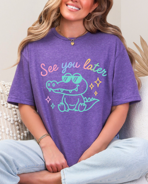 See you later alligator T-shirt