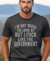 Government Style Tee – Dark Humor Edition Softstyle Unisex T-shirt