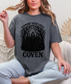 Support Your Local Coven Tee – Witchy Forest Edition