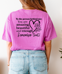 Inspirational "You Are Enough" T-Shirt – Mental Health Awareness Tee