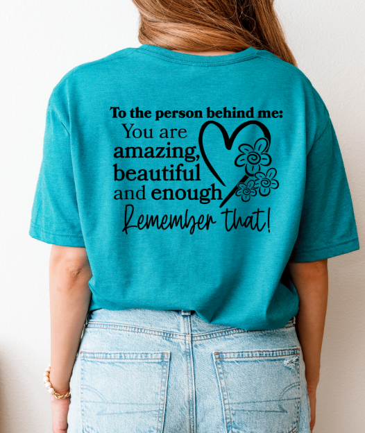 Inspirational "You Are Enough" T-Shirt – Mental Health Awareness Tee