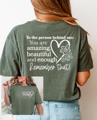 Inspirational "You Are Enough" T-Shirt – Mental Health Awareness Tee
