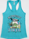 Midnight Toker Tank Top – Boho Stoner Graphic Weed Shirt, Cannabis Racerback