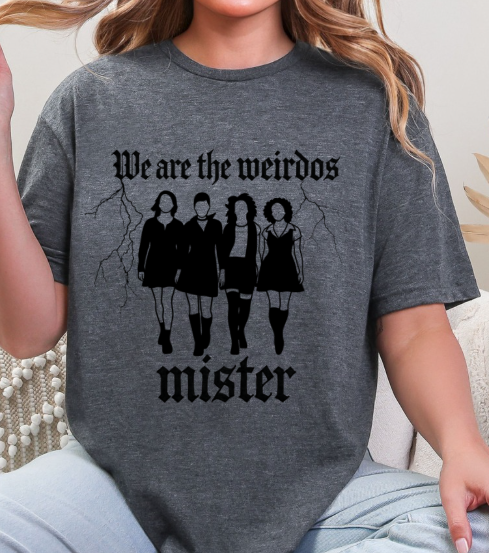 We Are the Weirdos Mister T-Shirt | Gothic Witchcraft Horror Graphic Tee